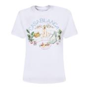 Witte T-shirts & Polos Casablanca , White , Dames