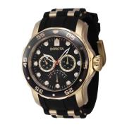 Pro Diver Quartz Horloge - Zwarte Wijzerplaat Invicta Watches , Yellow...