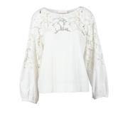 Maglia See by Chloé , White , Dames