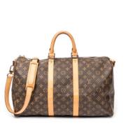 Pre-owned Canvas travel-bags Louis Vuitton Vintage , Brown , Dames