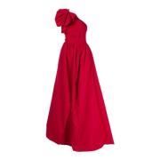 Taffeta Jurk voor Vrouwen Pinko , Red , Dames