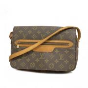 Pre-owned Fabric louis-vuitton-bags Louis Vuitton Vintage , Brown , Da...