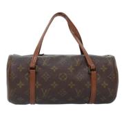 Pre-owned Canvas louis-vuitton-bags Louis Vuitton Vintage , Brown , Da...