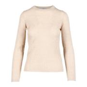 Wollen Gebreide Trui Ballantyne , Beige , Dames