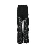 Broek Msgm , Black , Dames