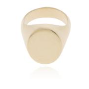 Logo ring Maison Margiela , Yellow , Dames