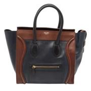 Pre-owned Leather celine-bags Celine Vintage , Black , Dames