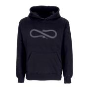 Zwarte Logo Hoodie Lange Mouw Propaganda , Black , Heren