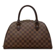 Pre-owned Leather handbags Louis Vuitton Vintage , Brown , Dames