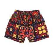 Rode Mozaïek Zwemshorts Dolly Noire , Multicolor , Heren