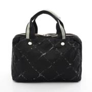 Pre-owned Nylon chanel-bags Chanel Vintage , Black , Dames