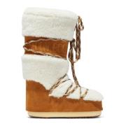 Witte enkellaarzen voor dames Moon Boot , White , Dames