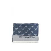 Modieuze Sjaal Emporio Armani , Blue , Heren