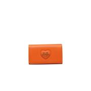 Crossbody tassen met kettingsluiting Love Moschino , Orange , Dames