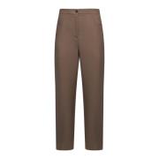 Icona Bruine Broek Kaos , Brown , Dames