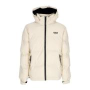 Witte Puff Donsjas Hoge Hals Iuter , White , Heren