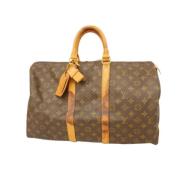 Pre-owned Fabric louis-vuitton-bags Louis Vuitton Vintage , Brown , Da...