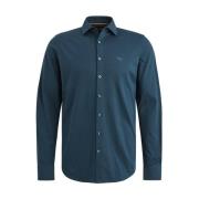 Satin Jersey Lange Mouw Shirt PME Legend , Blue , Heren