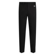 Zwarte Casual Broek Dolce & Gabbana , Black , Heren