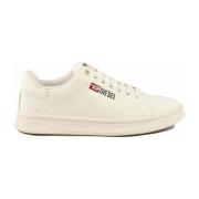 Leren Sneakers Diesel , White , Dames