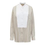 Plastron Shirt in Klassieke Stijl Stella McCartney , Multicolor , Dame...