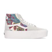 Paisley Bloom High-Top Sneaker Vans , Multicolor , Dames