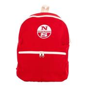 Mannen Rugzak met Logo North Sails , Red , Heren