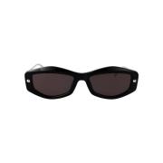 Stijlvolle zonnebril Am0482S Alexander McQueen , Black , Dames