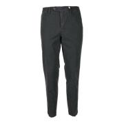 Modal Katoen Elastaan Broek Myths , Black , Heren