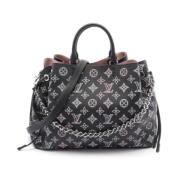 Pre-owned Leather handbags Louis Vuitton Vintage , Black , Dames