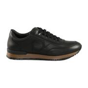 Sneakers Testoni , Black , Heren