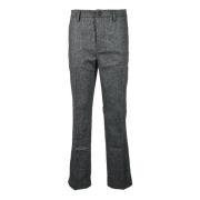 Elegante Wollen Blend Broek Department Five , Gray , Dames