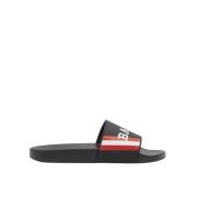 Stijlvolle platte sandalen in rubber Bally , Black , Heren