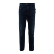 Donker Denim Dames Jeans Diesel , Blue , Dames