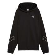 Beweging Hoodie Puma , Black , Dames