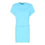 Blauwe Jurk Sportmax , Blue , Dames