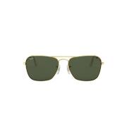 Rb3136 Zonnebril Caravan Gepolariseerd Ray-Ban , Yellow , Dames