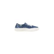 Herfst/Winter Dames Stoffen Schoenencollectie Vans , Blue , Dames