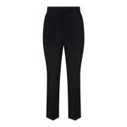 Zwarte Broek Max Mara , Black , Dames