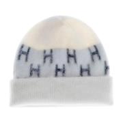 Zachte Beanie Accessoires Offwhite Hést , White , Dames