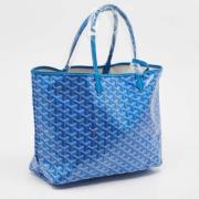 Pre-owned Canvas handbags Goyard Vintage , Blue , Dames