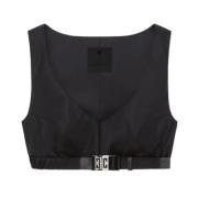 Zwarte Top voor Vrouwen Givenchy , Black , Dames