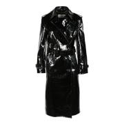 Trenchcoat Saint Laurent , Black , Dames