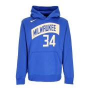 Giannis Antetokounmpo City Edition Club Hoodie Nike , Blue , Heren