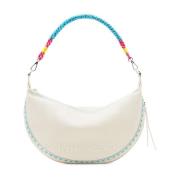 Beige Rits Tas voor Vrouwen Desigual , Beige , Dames