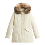 Arctic Parka met Teflon Finish Woolrich , White , Dames