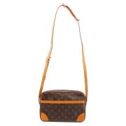 Pre-owned Canvas louis-vuitton-bags Louis Vuitton Vintage , Brown , Da...