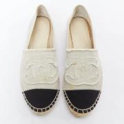 Pre-owned Canvas espadrilles Chanel Vintage , Beige , Dames