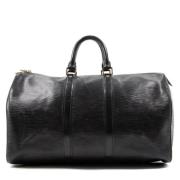 Pre-owned Leather louis-vuitton-bags Louis Vuitton Vintage , Black , D...