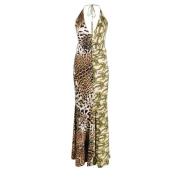 Dresses Roberto Cavalli , Green , Dames